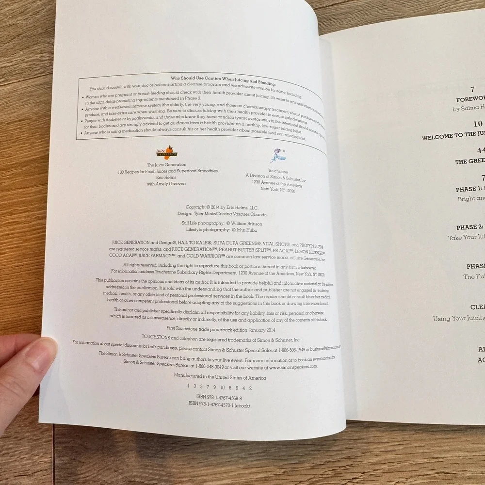 The Juice Generation Cookbook 100 Recipes Fresh Juices Smoothies‎